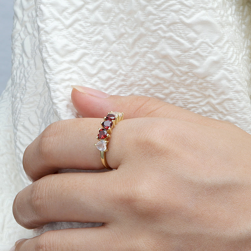 Hearts ring