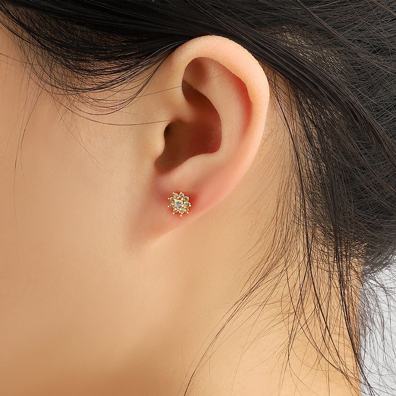 Flower piercings