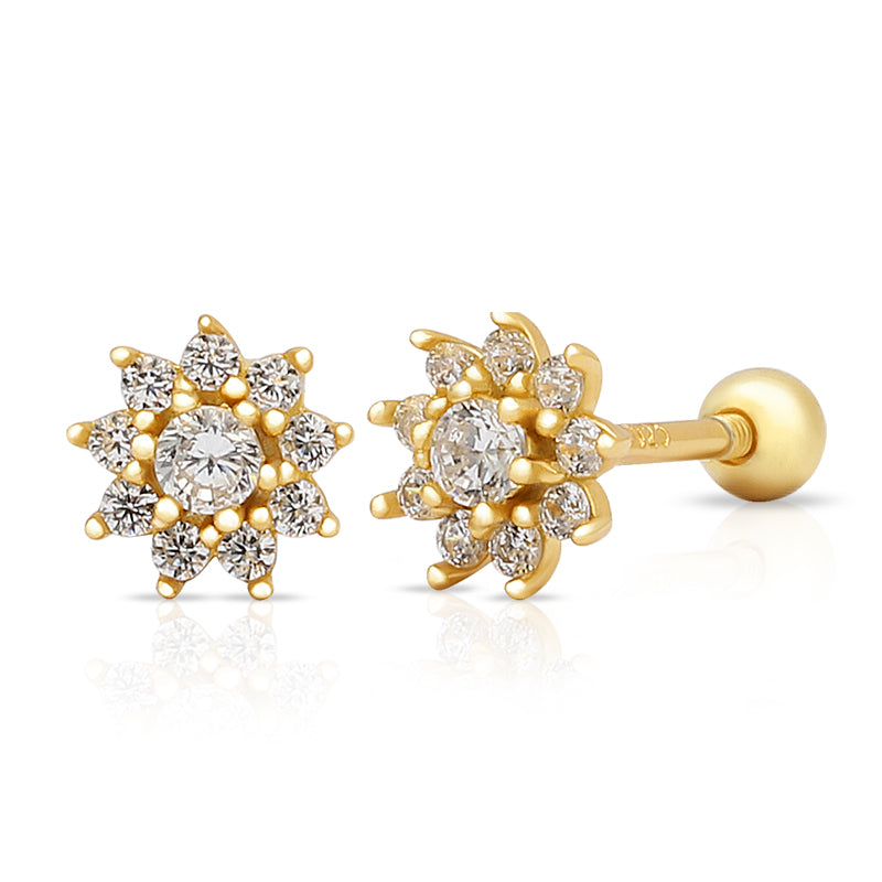 Flower piercings