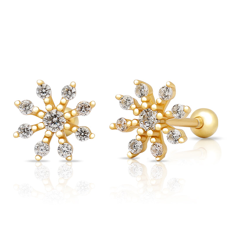 Flower piercings