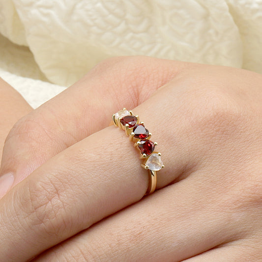 Hearts ring